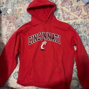 Champion Red Men's Hoodie